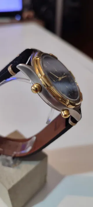 Orologio Lorenz Cronografo Nero e Oro