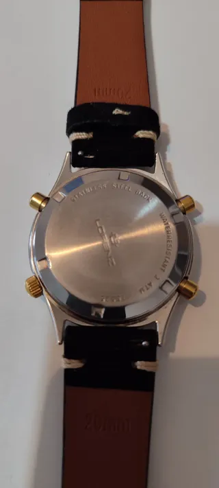 Orologio Lorenz Cronografo Nero e Oro