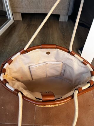 Bolso de rafia TOUS