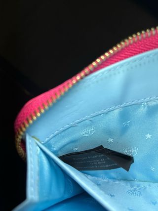 Cartera Chiara Ferragni Rosa Cocodrilo