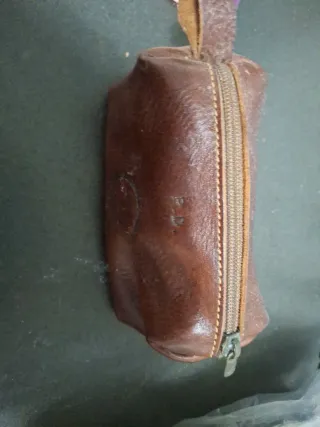 Astuccio PARCO 1923 in pelle marrone