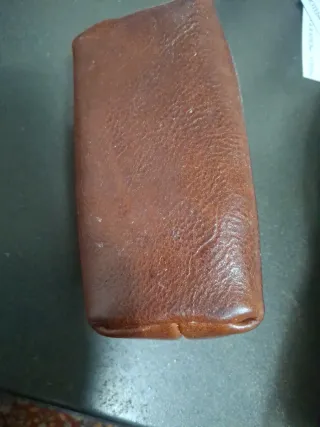 Astuccio PARCO 1923 in pelle marrone