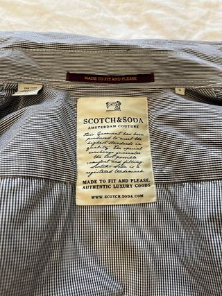 Camisa Scotch & Soda Talla S Rayas