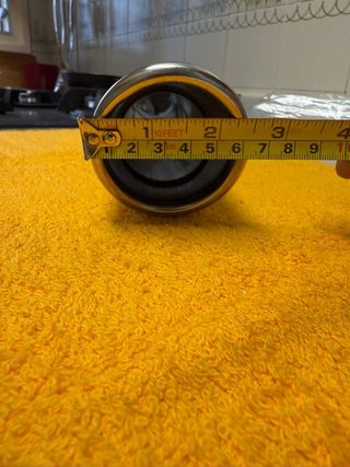 Cola de escape deportiva cromada