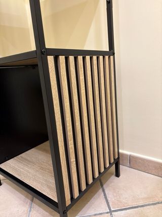 set studio:Scrivania moderna, cassettiera,colonna