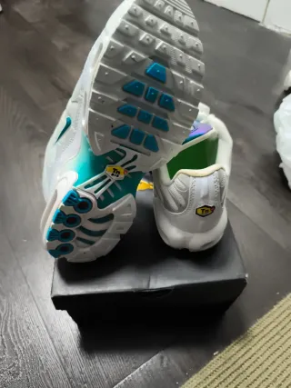 Zapatillas Nike Air Max Plus Blancas Azules