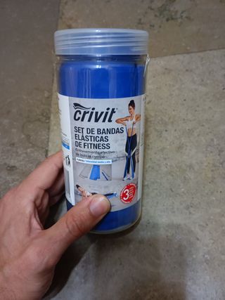 Crivit Set Bandas Elásticas Fitness