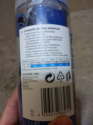 Crivit Set Bandas Elásticas Fitness