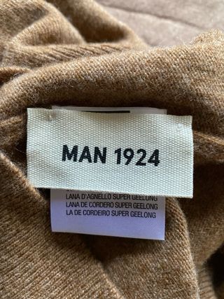 Jersey cuello alto 1924 Marrón