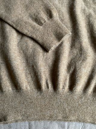 Jersey cuello alto 1924 Marrón