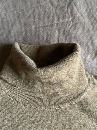 Jersey cuello alto 1924 Marrón