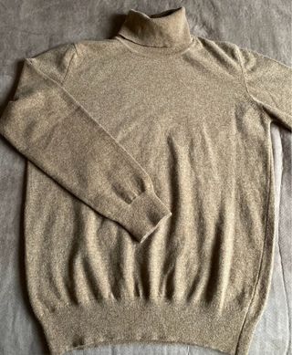 Jersey cuello alto 1924 Marrón