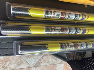 Vinilo Carbono Negro 200 cm