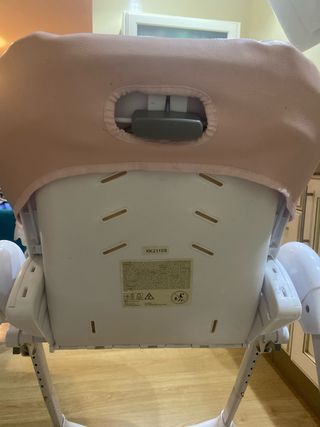 Trona Kinderkraft Rosa y Blanca