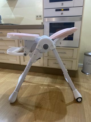 Trona Kinderkraft Rosa y Blanca