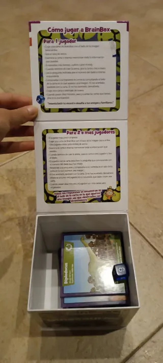 BrainBox Dinosaurios Juego Educativo