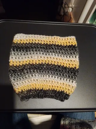 Gorro de lana efecto orejas de gato