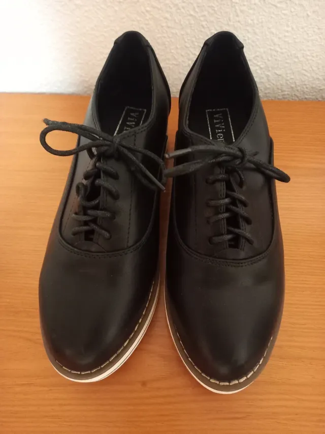 Zapatos Oxford Plataforma Mujer Talla 36
