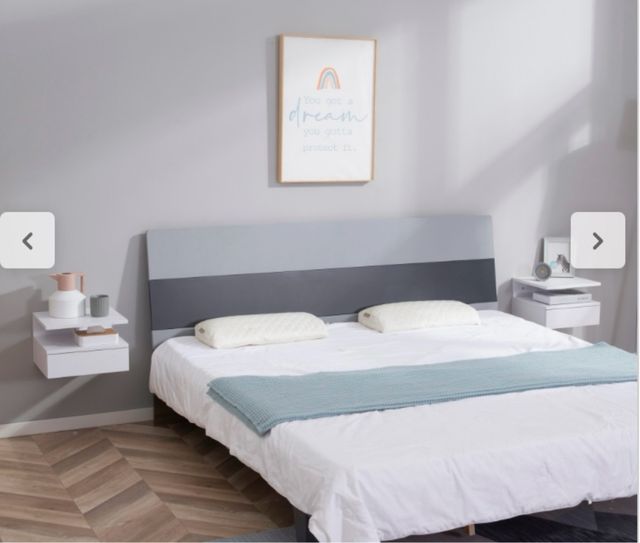 Mesitas de noche blancas nuevas