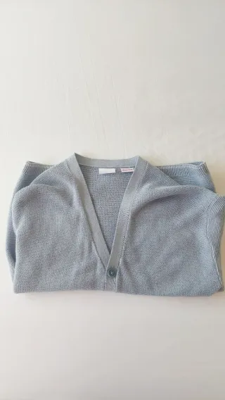 Chaqueta de punto azul para niñ@ 4-5 años