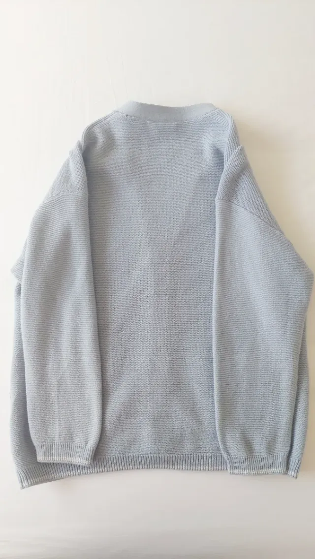 Chaqueta de punto azul para niñ@ 4-5 años