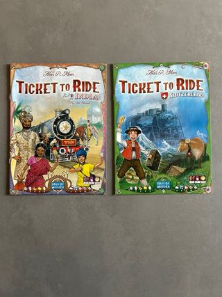 Ticket to Ride: India + Svizzera