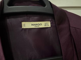Bomber Mango Morado Talla S
