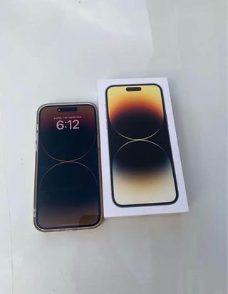 iPhone 14 Pro Max Dorado/Plateado