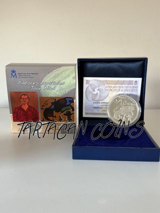 Moneda 10 Euros España Joan Miró