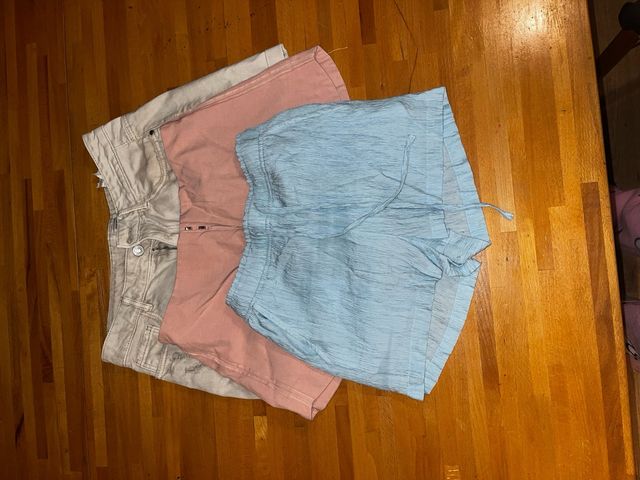 Pack 3 pantalones cortos verano