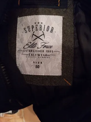 Chaqueta Easy Wear gris talla 50