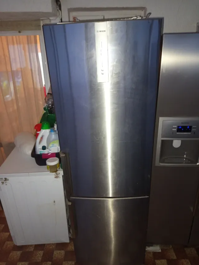 Nevera Bosch Gris Metal