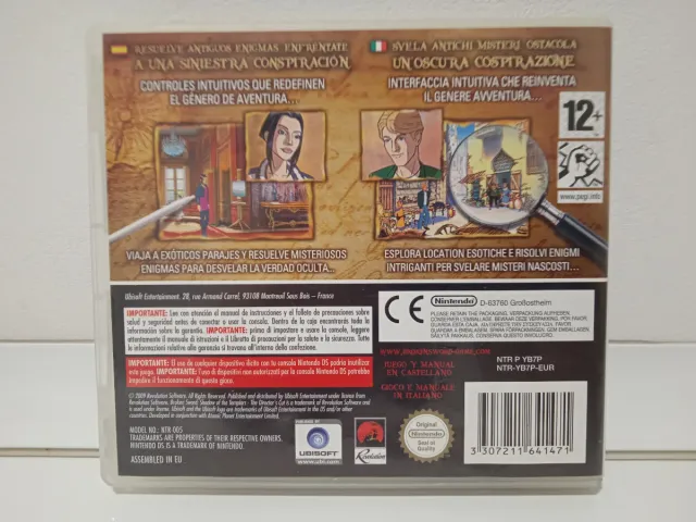 Broken Sword DS: Shadow of the Templars