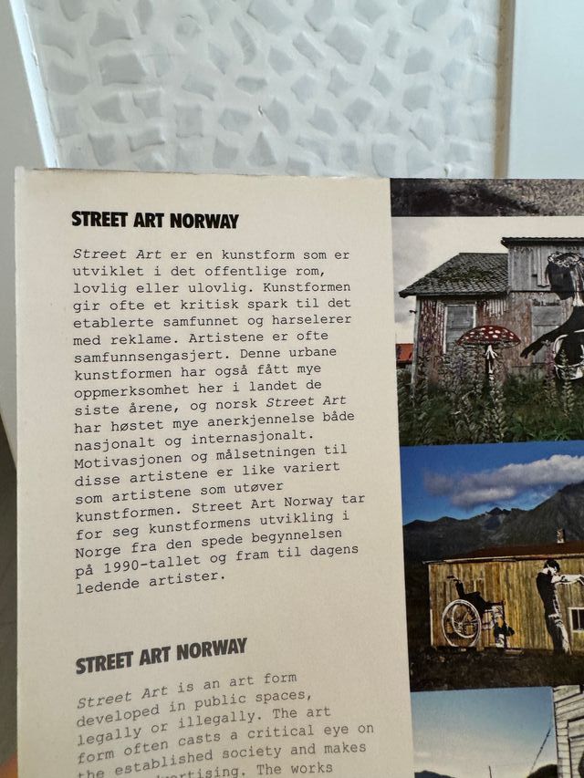 Street Art Norway (Paperback)(English / Norwegian)