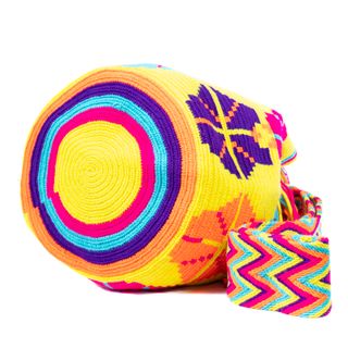 Mochila Wayuu Diseño Original Multicolor11