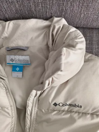 Cazadora Columbia Puffect Beige Mujer/niña Talla S