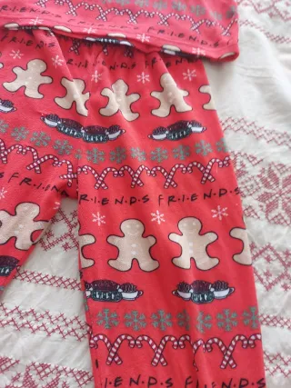 Pijama Navideño Infantil Estampado
