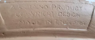 Plato Cerámica Inglés