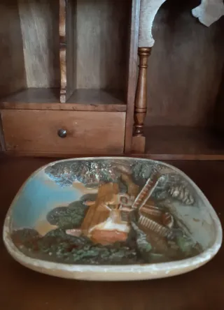 Plato Cerámica Inglés