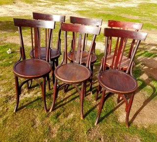 6 Sedie Thonet in Legno