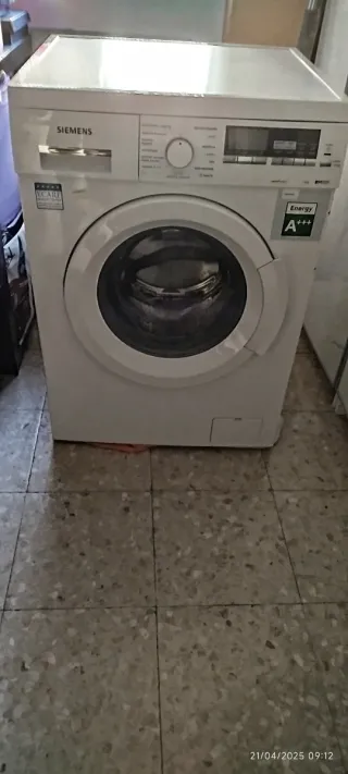 Lavadora Siemens 8 Kg