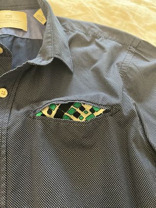 Camisa Scotch & Soda Talla S Azul