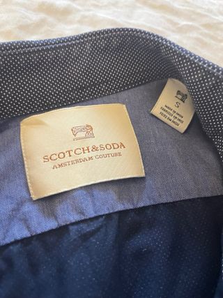 Camisa Scotch & Soda Talla S Azul