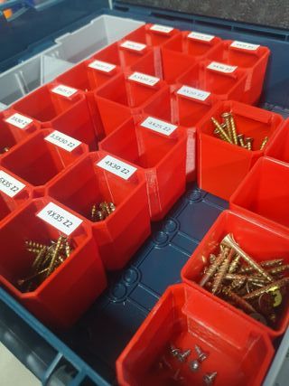 8 Cajas L-Boxx Sortimo Bosch