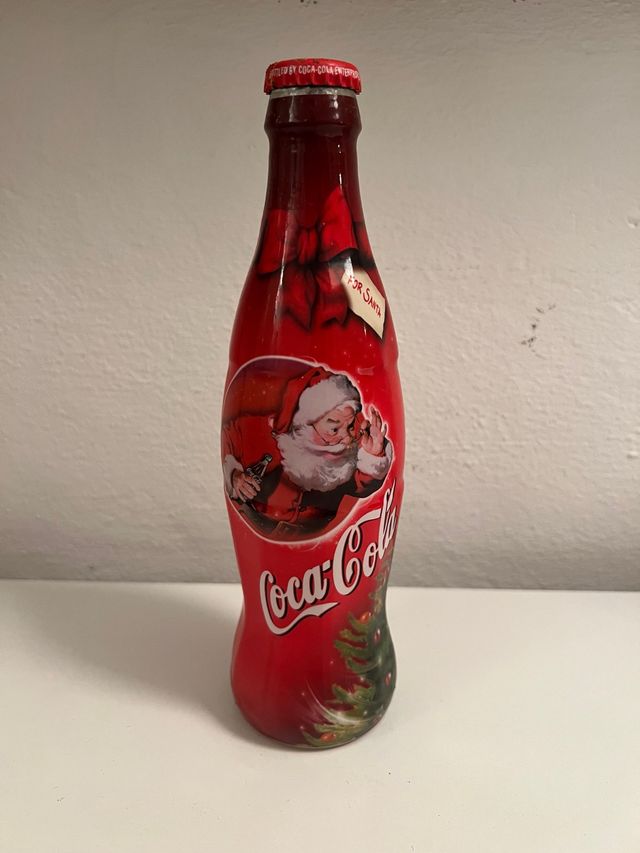 Bottiglia Coca Cola Babbo Natale UK