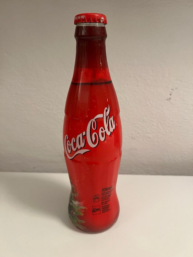 Bottiglia Coca Cola Babbo Natale UK