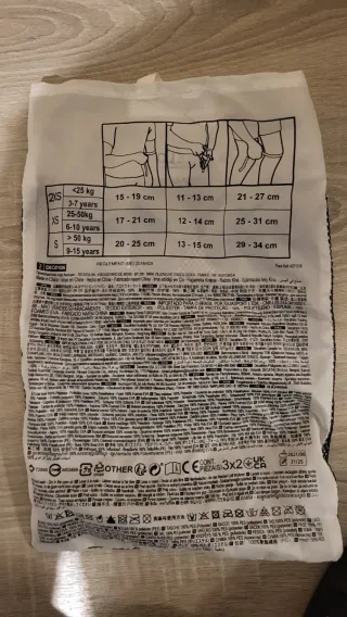 Set Protecciones Patinaje/Skate Oxelo Talla XSniña