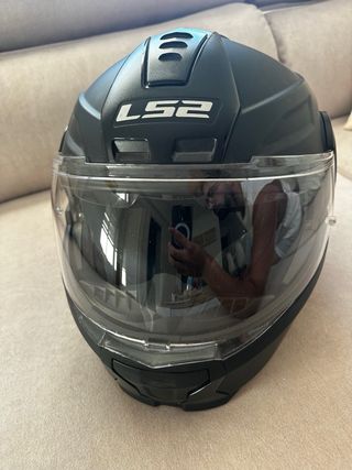 Casco Moto LS2 Scope Talla XS Negro