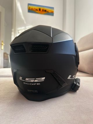 Casco Moto LS2 Scope Talla XS Negro