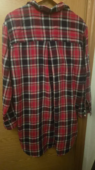Camiseta cuadros H&M botones L